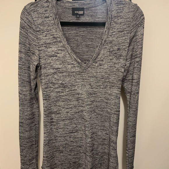 Wilfred Free Long Sleeve Top with back cut out - Picture 1 of 5